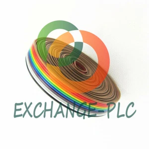 1.27mm Spacing Pitch10 WAY 10P Flat Color Rainbow Ribbon Cable Wiring Wire CA 1M - Picture 1 of 1