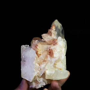 1.19lb Natural White Clear Quartz Crystal Cluster Point Healing Mineral Specimen - Picture 1 of 12