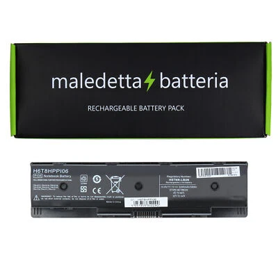 Batteria NERA 10.8-11.1 V 5200 mAh SOSTITUTIVA hp-compaq P106, PI06, - Immagine 1 di 4