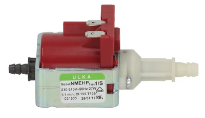 Bomba de água Ulka para ferro Simac Braun peças de reposição Delonghi - Imagem 1 de 4