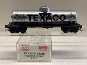 N Scale Micro Trains MTL Special Run 94-37 Collector Interest #2 Texaco 3210 - Picture 1 of 4