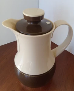 Vintage Thermoskanne Kaffee Butler Karaffe "Ingried" Nr. 570 Braun 32oz West Germany - Bild 1 von 8