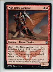 WAR-NAME ASPIRANT Khans of Tarkir #126 KTK(NM)(MTG) - Picture 1 of 1