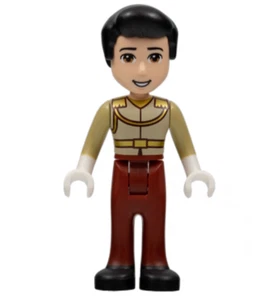 Lego Prince Charming 43206 Mini Doll Tan Shirt Disney Princess Minifigure - Picture 1 of 2