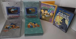 9 DISC LOT First & Second Seasons boxed sets Simpsons Treehouse of Horror +1 DVD - Picture 1 of 9