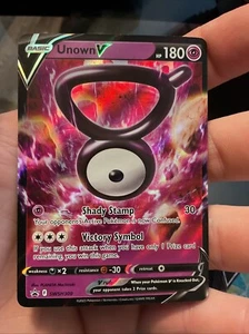 Unown V SWSH300 SWSH: Sword & Shield Promo Cards Holo - Picture 1 of 2