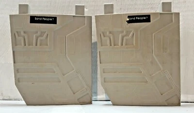 Star Wars Estrella de la Muerte Estación Espacial Kenner 1er Piso Basura Nivel Paredes de Soporte  Foto 1 de 4