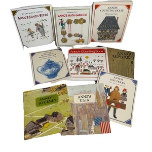 Lot Of 9 MITSUMASA ANNO Books 5 Hardcover 4 Paperback Rare Collection - Picture 1 of 7