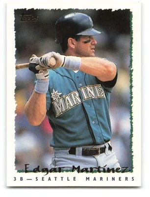 1995 Topps #55 Edgar Martinez Seattle  ID:64231 - Image 1 of 2