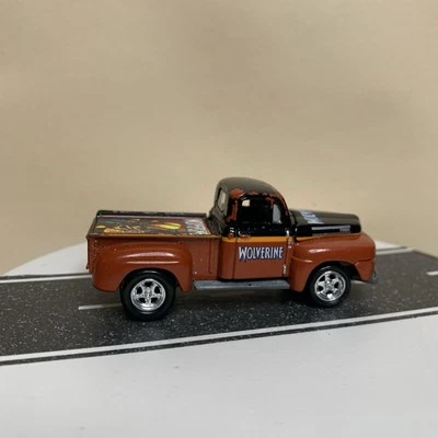 Johnny Lightning Wolverine 50 Ford F1 Pickup Truck Orange/Black Two-Tone 1:64 NM - Image 1 of 4