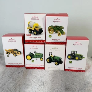 Hallmark Andenken John Deere Tonka Rasentraktor LKW Ornament Posten - Bild 1 von 7