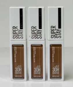 3 Maybelline Super Stay Active Wear Concealer Sealed 0.33 fl oz #45 - Picture 1 of 7