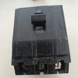 Square D QOB360 60amp Circuit Breaker, bolt in - Picture 1 of 5