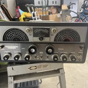 Hallicrafters SX-100 Receiver Ham Radio For Parts Or Repair - Zdjęcie 1 z 7