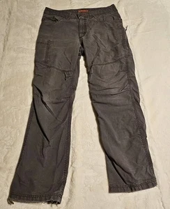LL Bean Riverton Wanderhose Herren 32x29 grau Canvas Grunge Fade 288083 - Bild 1 von 5