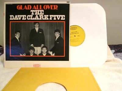 DAVE CLARK FIVE GLAD ALL OVER ORG '64 RARE 1ST COVER W/NO INSTRUMENTS! STUNNING! - Image 1 of 4