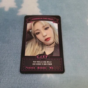 Tarjeta fotográfica MAMAMOO Moonbyul álbum único C.I.T.T. queso en la trampa tipo 13 (8) - Imagen 1 de 2
