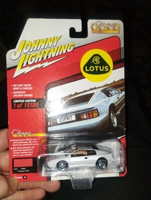 Johnny Lightning White Lightning Classic Gold Collections 1989 Lotus Esprit VHTF - Image 1 of 3