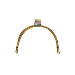 Haxnicks Natural Bamboo Garden Tunnel Hoops - Six Pack - Picture 1 of 2