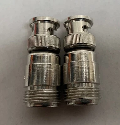 批量 2 英寸 Kings KN-99-46 BNC 公头转 N 母头 - 同轴适配器连接器 (A4) — 第 1/4 张图片