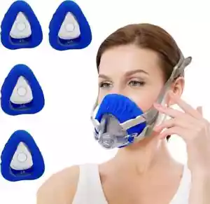 4er Pack CPAP Maskeneinlagen - Seidige Abdeckungen für Vollgesichtsmasken, Einheitsgröße - Bild 1 von 6