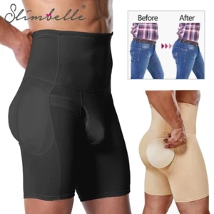 Calzoncillos boxer potenciadores de botines moldeadores de glúteos almohadilla levantador de glúteos para hombre - Imagen 1 de 20