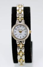 Decade Watch Women Silver Gold Stainless Steel Water Res Battery White Quartz