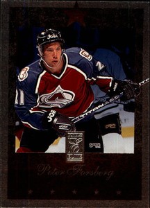 1995-96 Donruss Elite Hockey #39 Peter Forsberg