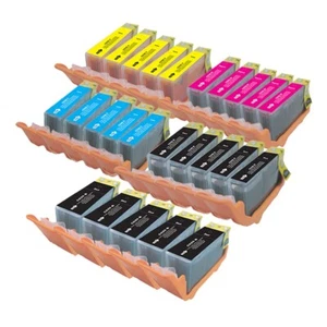 25 Ink Cartridge For Canon MG5250 MG5300 MG5320 MG5350 MG6150 PGI-525 CLI-526 - Picture 1 of 6
