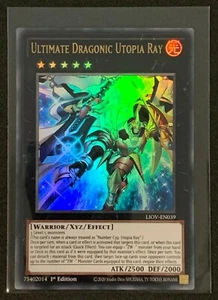 Ultimate Dragonic Utopia Ray | LIOV-EN039 | Ultra Raro | 1ª Edición | Juego de cartas coleccionables YuGiOh - Imagen 1 de 3