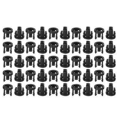 50pcs 5mm Light Emitting Diode Holder Clip Bulb Socket Panel LED Holders - Image 1 of 4