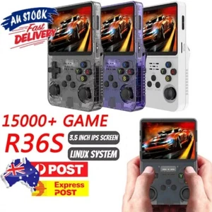 R36S Retro Handheld Game Console 64GB/128GB 15000+ Games Retro Handheld Games - Picture 1 of 24