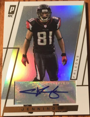 2007 Topps Paradigm Gold Rookie Autograph Adam Jennings #62 #’d 02/50 - Image 1 of 2