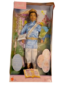 Ken als Märchenprinz Barbie Puppe Afroamerikaner 2003 Mattel Kartonschaden - Bild 1 von 7