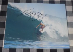 Kelly Slater signiertes 8x10 Foto Surf-Champion Mavrick's - Bild 1 von 1