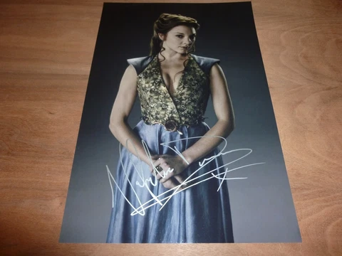 NATALIE DORMER signed 12X8 photo GAME OF THRONES + COA Cover