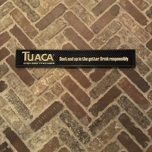 Alfombra de bar Tuaca Licor Italiano No termine en canal Beba responsablemente - Imagen 1 de 8