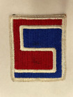 69th Division Army Patch World War II WW2, no glow, cut edge