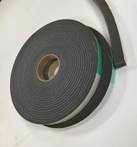 2 Rolls - Insulating Sealing Ester Foam Adhesive Tape - 1 in. x 1 in. 40 ft. - Picture 1 of 5