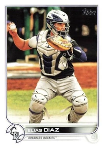 2022 Topps Series 2 #467 Elias Diaz - Colorado Rockies MLB Baseball Card - Picture 1 of 1