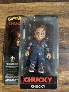 The Noble Collection Toys BendyFigs Gioco per Bambini Chucky 6" Figure Box Danneggiato - Foto 1 di 6