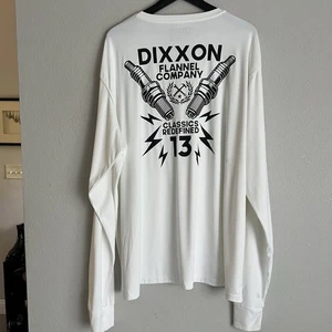 DIXXON Men’s UV Sparky Long Sleeve Size 3X White - Picture 1 of 10
