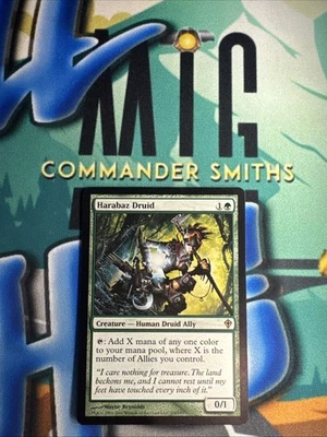 Harabaz Druid 🔥 NonFOIL 🔥 MTG NM to LP (105) Worldwake Avatar Allies - Image 1 of 2