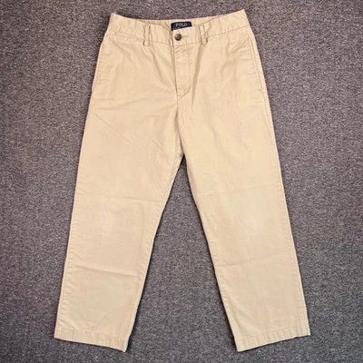 Pantalones chinos Polo Ralph Lauren niños talla 14 caqui rectos preppy otoño calce 26x22,5 Foto 1 de 4