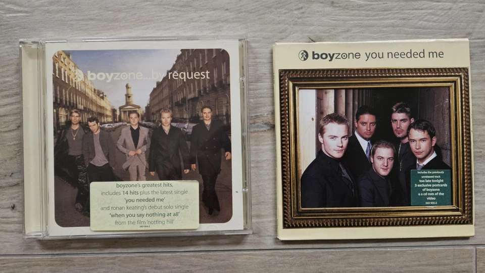 Boyzone - 2 CDs, You Needed Me  und By Request Album - Bild 1 von 2