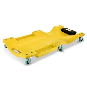 PM PERFORMOTOR 40Inch Low Profile Plastic Rolling Garage Shop Creeper with - Picture 1 of 8