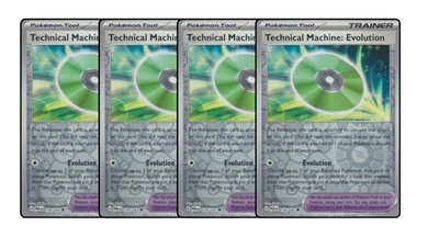 4x Technical Machine Evolution 178/182 - Reverse Holo - Pokemon TCG 4x Playset - Image 1 of 2