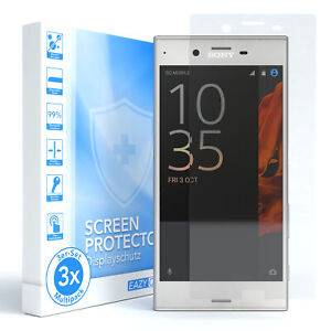 Protección de vidrio duro real vidrio 9h Lámina pantalla protección para Sony Xperia xz2