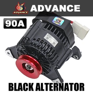 ALTERNADOR NEGRO ADVANCE 90A ALTA SALIDA para Clásico mini, Modelo sin A/C - Imagen 1 de 4