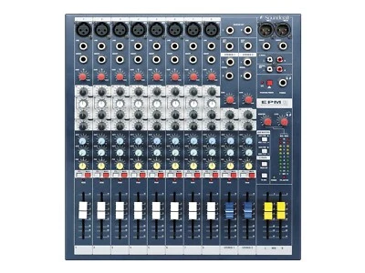 Soundcraft EPM8 8 Mono+2 Stereo Channel 2 Bus Recording/Live Mixer Console EPM 8 - Image 1 of 4